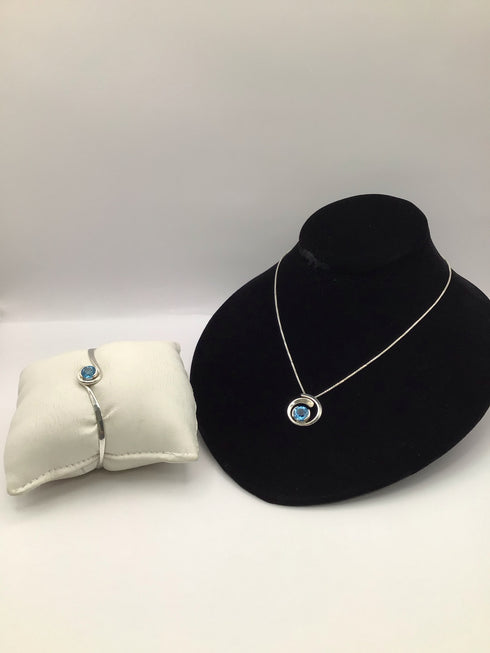 Tom Kruskal Overlap Necklace + Bracelet set